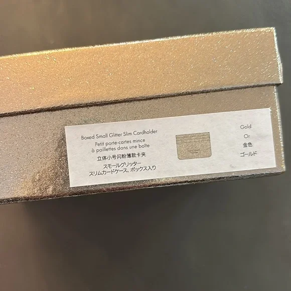 Kate Spade Gold Card Holder - Picture 4 of 6